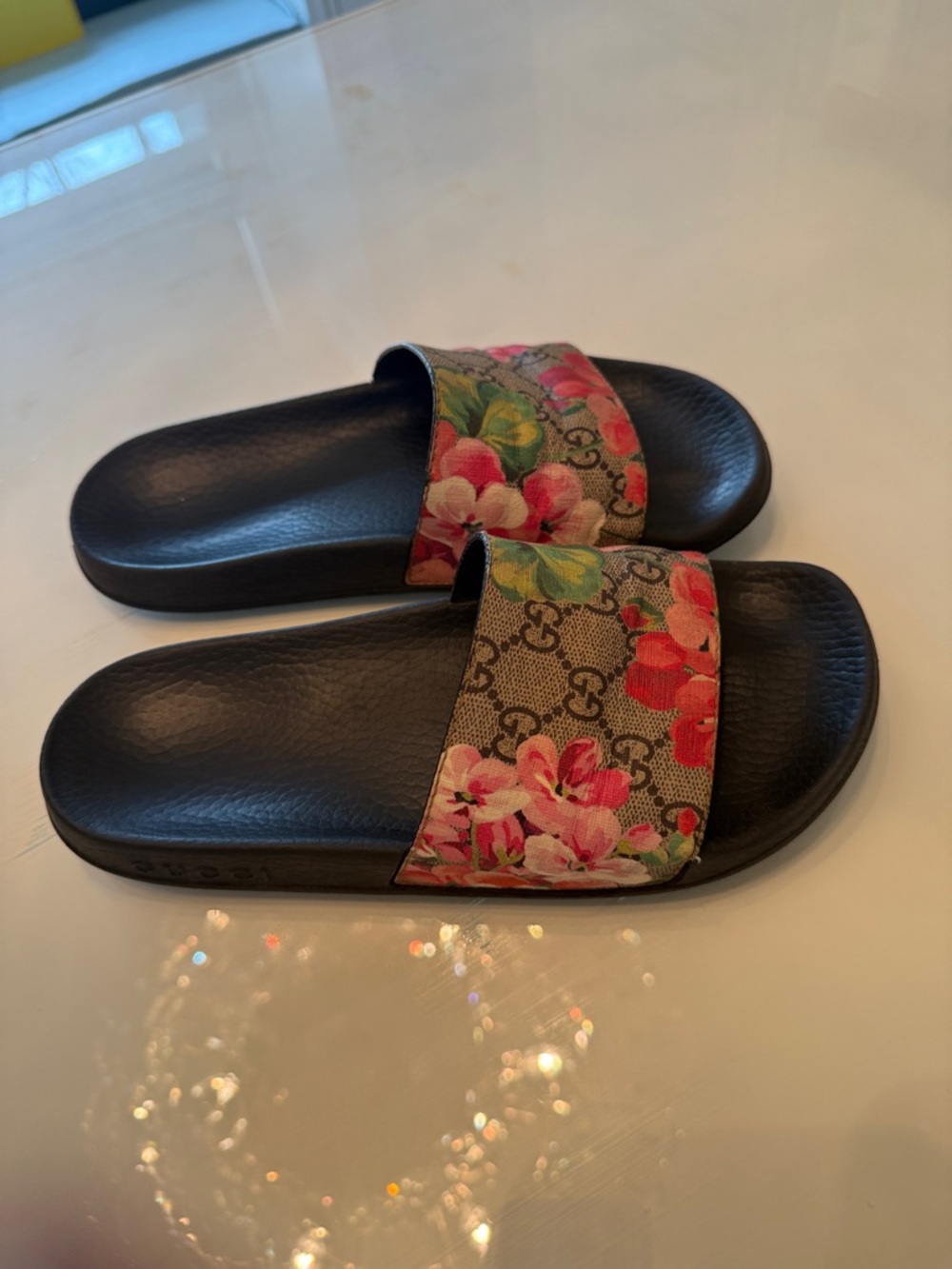Gucci Floral Slides